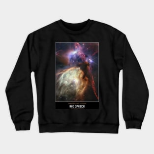 High Resolution Astronomy Rho Ophiuchi Crewneck Sweatshirt